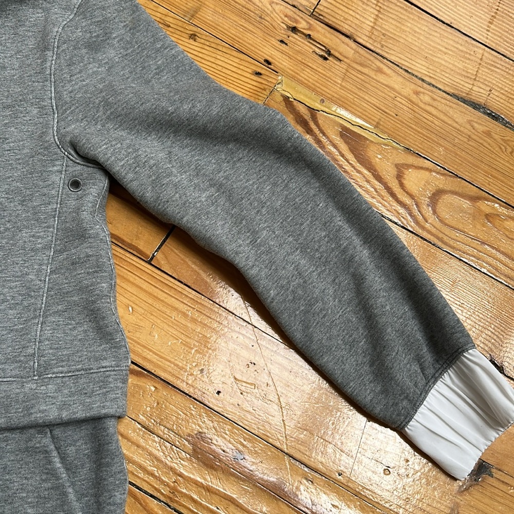 Lululemon Full Zip Jacket 8 Gray - Picture 5 of 14